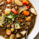 Herzhafter Linsen Eintopf Gemüse