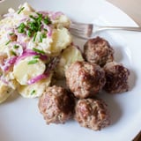Fleischbällchen mit Kartoffelsalat